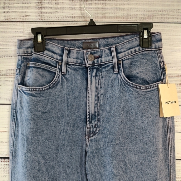 Mother Desperado Heel Acid Trip Paisley Purple High Rise Bootcut Jeans 28 NWT - Picture 5 of 12